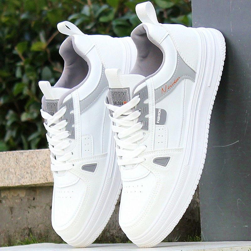 Summer Men's Shoes Spring and Autumn Leather Shoes Men's Mesh Deodorant Wear-resistant Sports Shoes Trend Versatile Casual Trendy Shoes