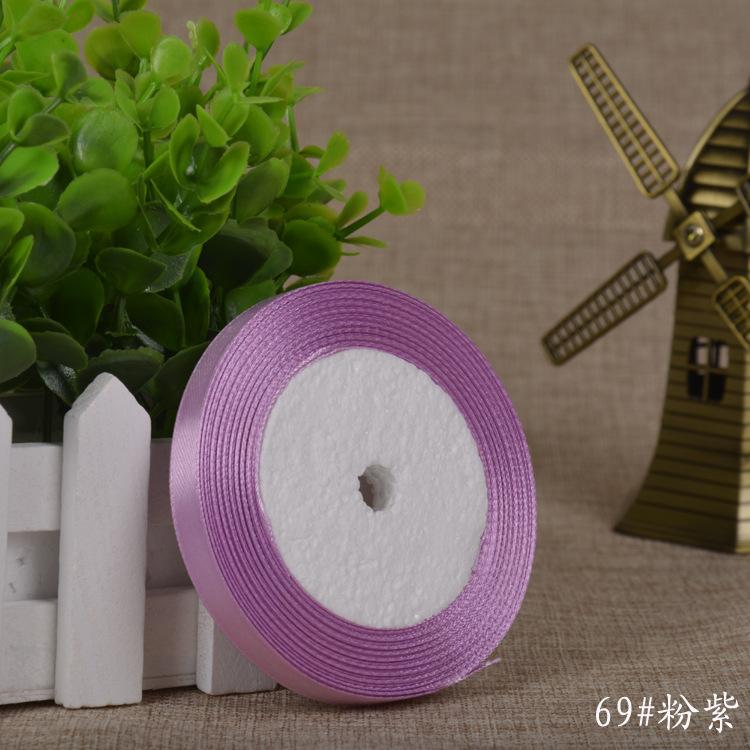Factory Direct Sale 1.2CM Wide Double Face Printed 100% Polyester Ribbon Gift Packaging Wedding Colorful Box Accessories