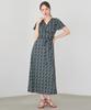 Bonide Mesh Cool Wrap Dress River Flower Black