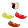 Motorcycle Helmet Visor Peak Vintage Visor Peak for 3/4 Helmets Spare Parts Sun Protection & Waterproof Helmet Visor Protector