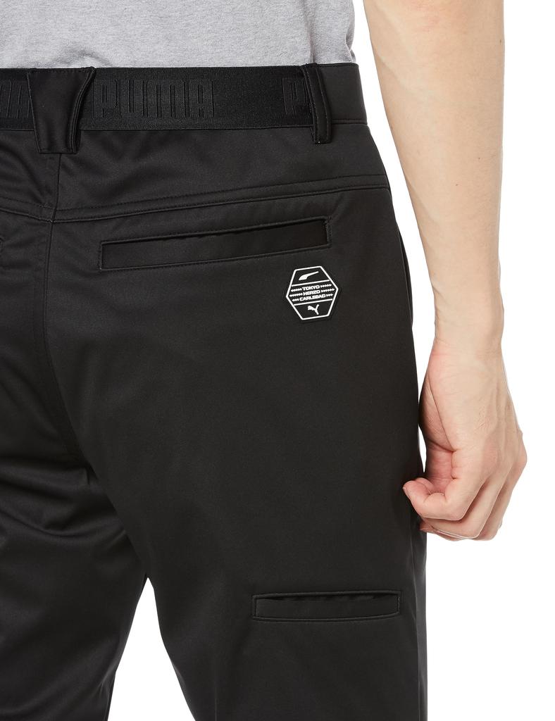 Golf Pants Golf Stretch Bonding Tapered Pants Puma Black [PUMA] Men's