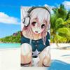 Cute Super Sonico Towel Sports Quick Dry Travel Camping Sandproof Soft Light Large Beach Towel