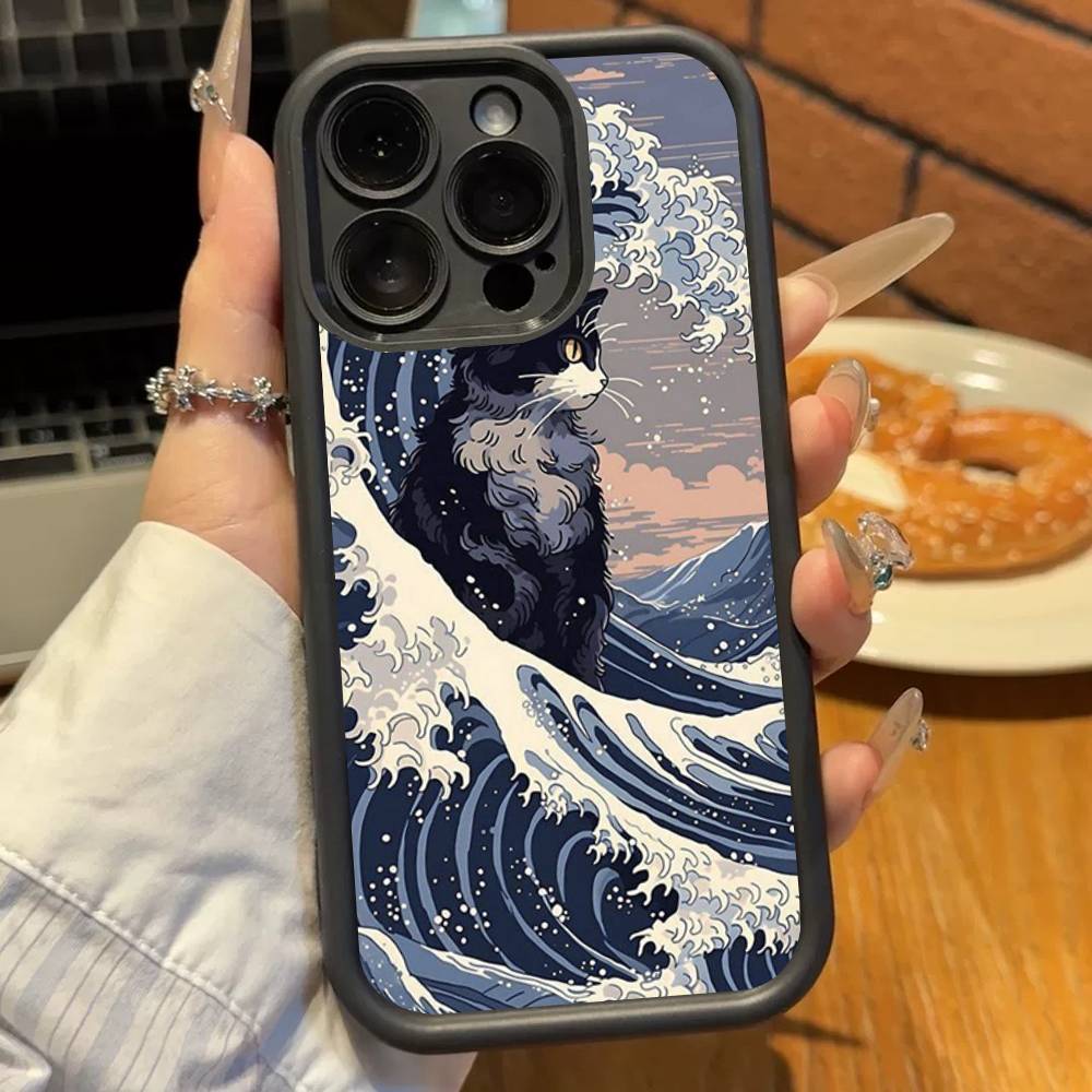 Japan Tokyo Osaka Kanagawa Phone Case For iPhone 17 16 15 14 13 12 11 Pro Plus Max Soft TPU Ladder Lens Protection Soft Cover