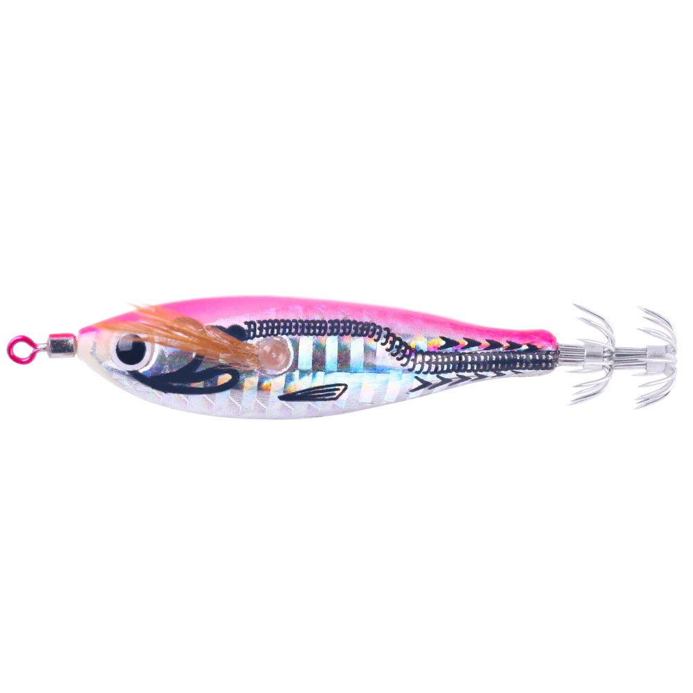 

Sea Fishing Bionic Luminous Shrimp Fake Bait5.5g-7.8gWooden Shrimp Octopus Bait Bass Crappie Special Lure Bait 7.8CM-5.5G