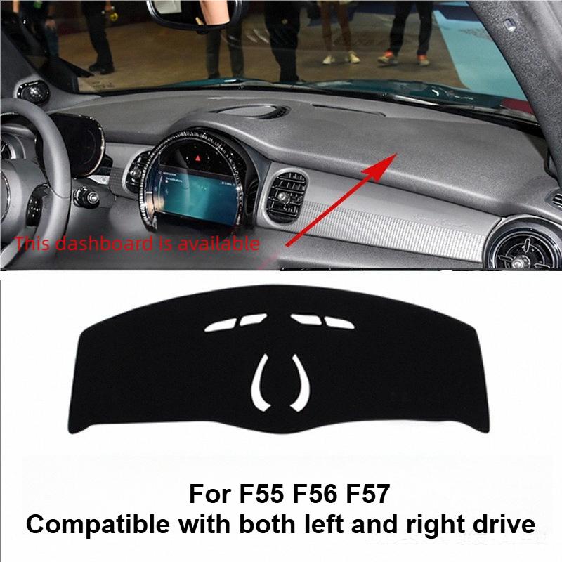 1PC Car Dashboard Panel Mat Sunscreen Non-Slip Pad For Mini Cooper F54 F56 F55 F60 R56 R55 R60 R61 Car Accessories