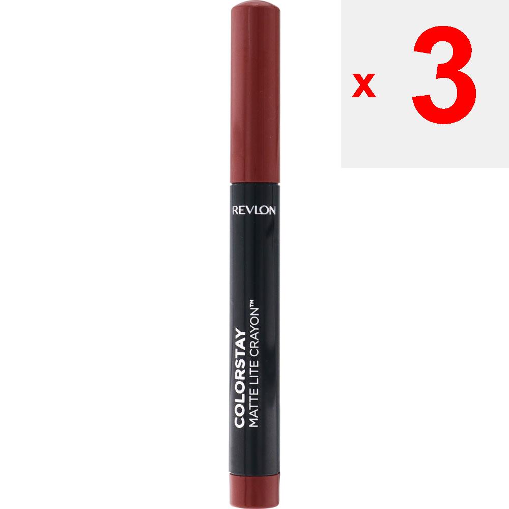 Revlon Colorstay Matte Light Crayon 003 Mouth Makeup Apply an Appropriate Amount To the Lips. Mouth Makeup