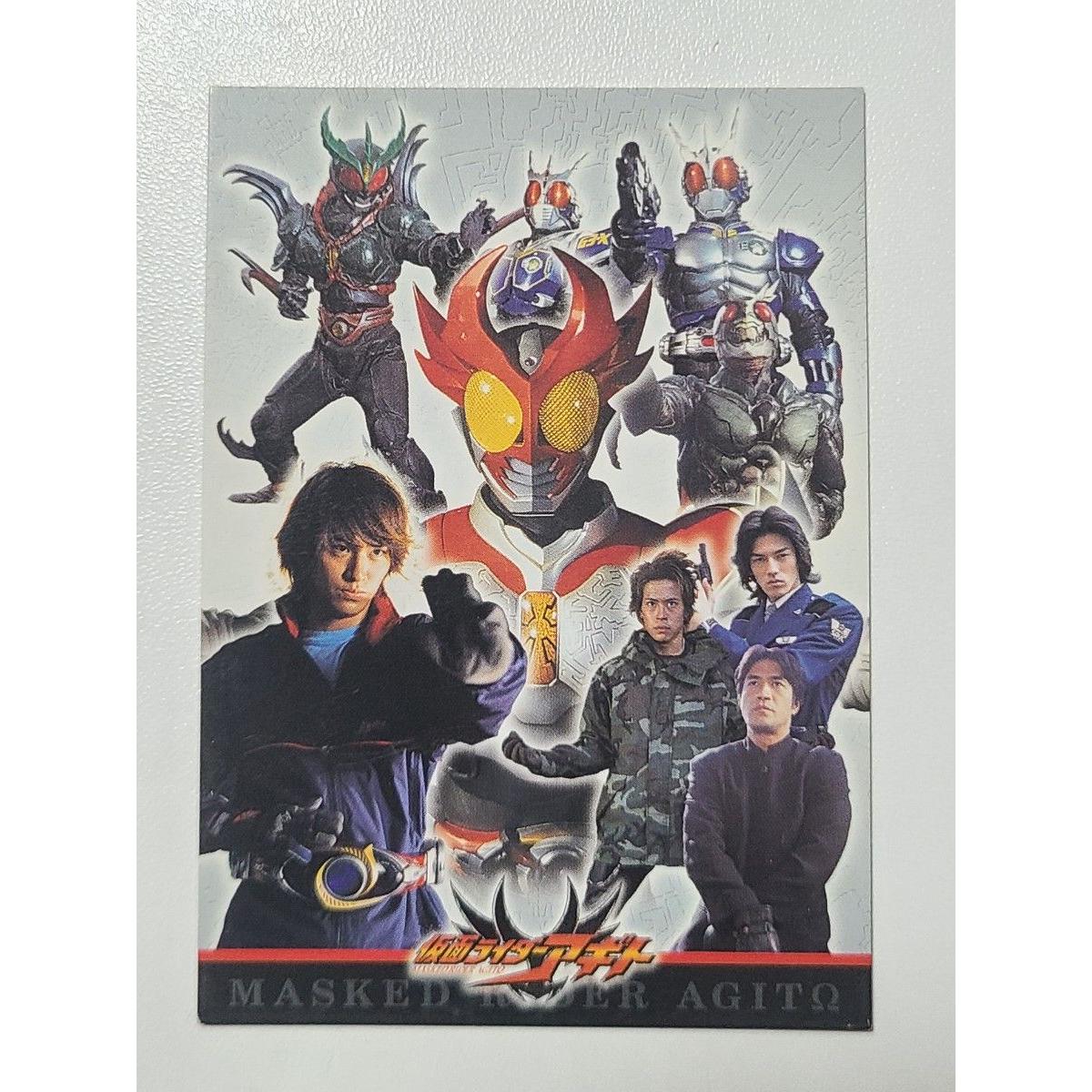 Used Not for sale Kamen Rider Agito Amada Trading Collection 3 Promo Card Free Shipping