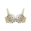 Pure Desire Cute Bow Large Size Lace Underwear Women's Fat MM Big Chest Anti-drop New Light and Thin Seamless Bra Cover