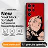 Fullmetal Alchemist Anime Hot  Phone Case For Samsung Galaxy S25 S24 S23 S22 S21 S20 Plus Ultra Note20 Soft Black