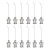 12 Stück Dosiernadeln 14G 15G 16G 17G 18G 19G 20G 22G 24G 25G 26G 28G 30G 32G 34G 1" Stumpfe, gebogene Nadeln mit Luer-Lock