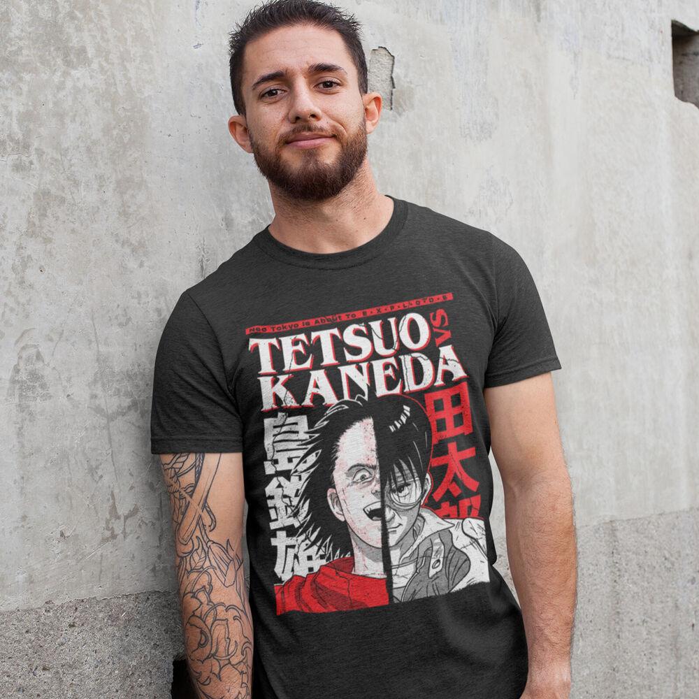 

Tetsuo VS Kaneda new t-shirt,neo tokyo,kaneda,a nime, the capsules,graph ic tee 3XL