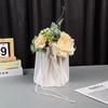 Handmade Flower Bag Hexagonal Waterproof Flower Packaging Bags Home Decor Korean Bouquet Handbag