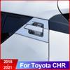 ABS Chrome Outer Door Bowl Handle Stickers Door Handle Bowl Frame For Toyota C-HR CHR 2016 2017 2018    Accessories