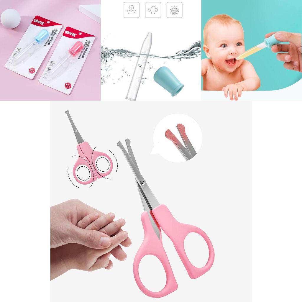 Babyvårdspresentkit Med Barnnagelklippare Och Öronpetare För Spädbarn Småbarn