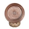 Gesang Copper Incense Burner with Flower Design - Intermediate Smoke & Fire Offering Plate for Alms and Food Offerings