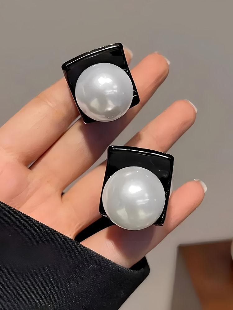 2pcs Light Luxury Pearl Hair with Mini Strong Grip Design Suitable for Fragmented Fashion Elegant Texture Versatile Headwear