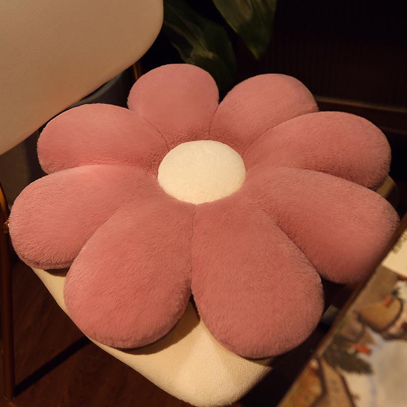 Dia 50cm Soft and Comfortable Sofa Cushion Plush Breathable Home Hug Pillow 3D PP Cotton Thickened Office Rest Mats Not Easily Deformed Bolster
