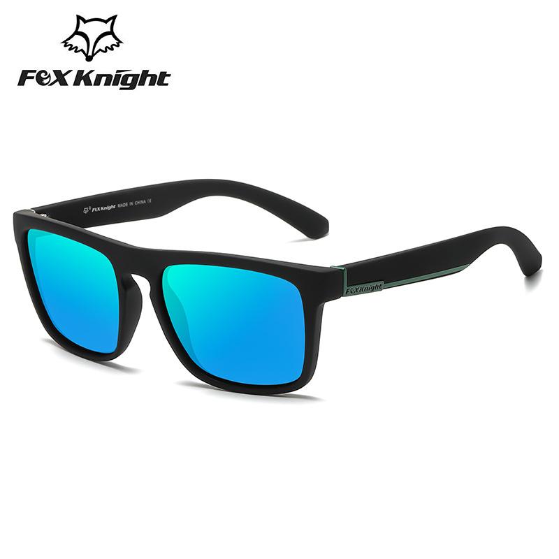 

Fox + Knight Fox Knight Спортивные поляризационные солнцезащитные очки для уличного вождения с зеркалом для пляжного серфинга FK731 6