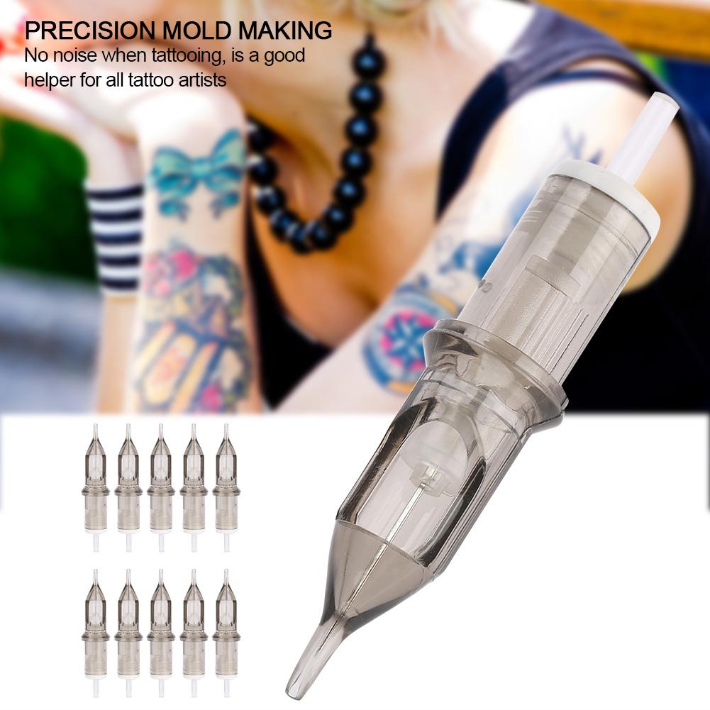10Pcs 3RL Ink Cartridge Needles Tattoo NaMachine Needles Semipermanent Makeup Tool