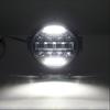 7-Zoll 60W Runde LED-Leuchten Scheinwerfer Superhelle Offroad-LED-Arbeitslichtleiste Verstellbare Montagehalterung Tagfahrlicht