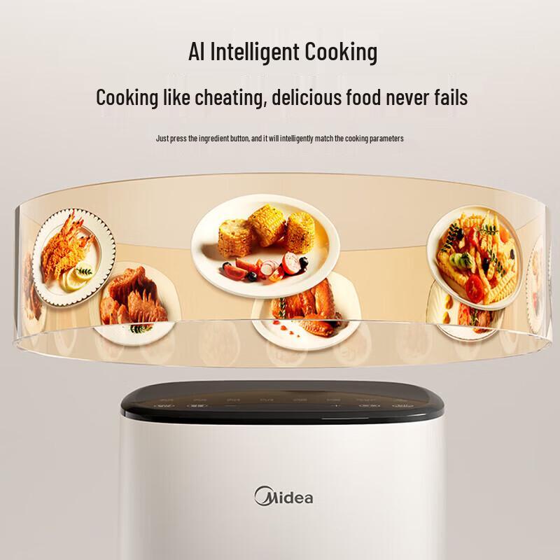 Midea 5.3L AI Smart Air Fryer & Steam Oven