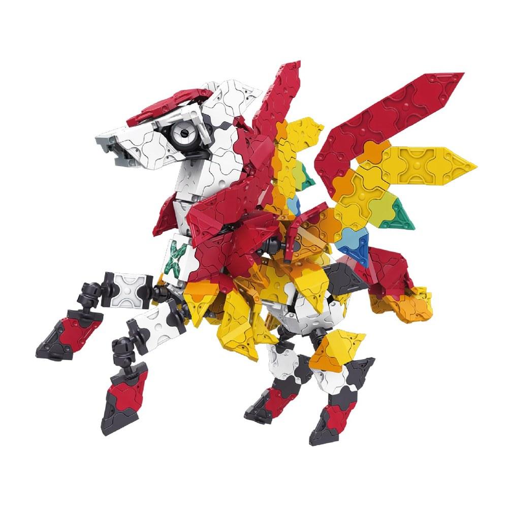 Yoshiritsu Mystical Beast Pegasus Building Block Set 400pcs + 32pcs L009906