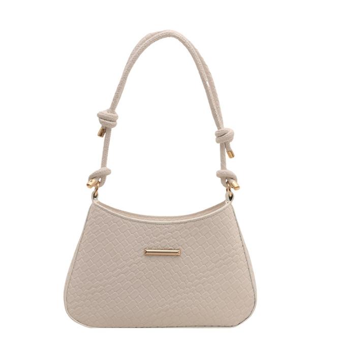 New Commuting Solid Color Armpit Bag Crossbody Bag Simple and Fashionable Shoulder Bag Temperament Women's Handbag