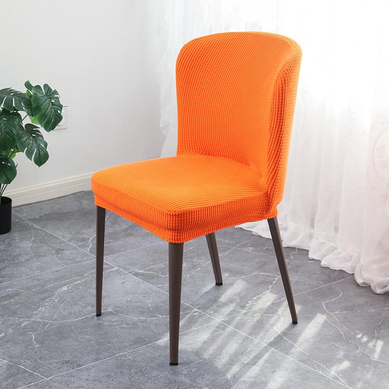 Nowoczesny Prosty Uniwersalny Zestaw Krzeseł Beller Pokrowiec na Krzesło Jadalne Domowy Pokrowiec na Krzesło Zakrzywione Pełne Oparcie Zintegrowany Pokrowiec na Stołek