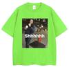 Lucki Shhhhh Funny Meme Print Tshirts Unisexs Womens Oversized Humor T Shirt 100 Cotton ONeck Casual T Shirts Streetwear Gifts