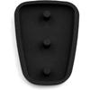Button Car Remote Control Box With Embedded Rubber Pad Keyboard (black) (1pcs)