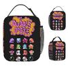 Borsa Pranzo Bubble Bobble Portatile Pranzo al Sacco Unisex Scolastica Designer Borsa Termica Retro Oxford Borsa Termica a Tote