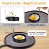 Round Egg Pancake Maker MoldNon Stick Circle Shaper Mold Kitchen Cooking Tool For Frying Mcmuffin Or Shaping Eggs