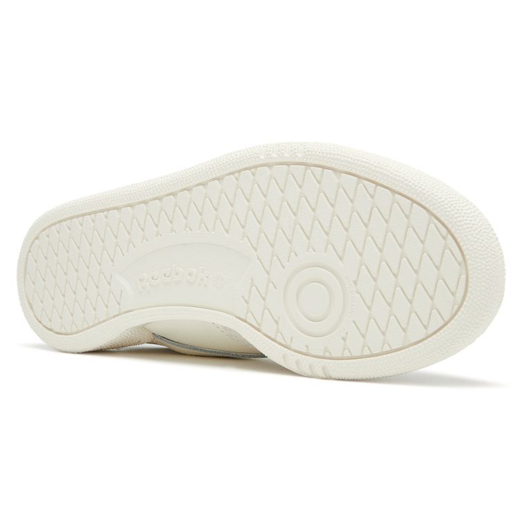 Reebok Club C Laceless Mule Chalk Women Sneakers White Baked-Earth Frost-Berry GZ5319