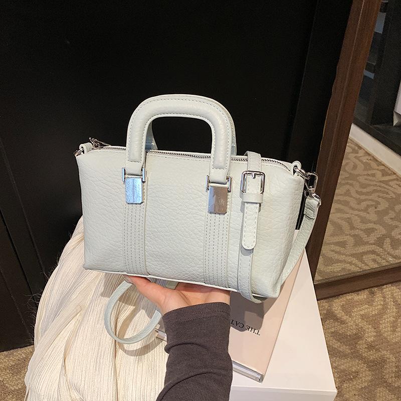 Niche Design Handbag Women's New Textured Small Square Bag Casual Trendy Shoulder Messenger Bag