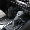Tsuchiya Yac Car Interior Odor Sensor Ozone Generator with Odor Sensor Hydro Silver Titanium Accessories + Filter, Black, CD-158