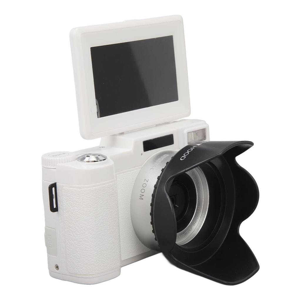 Smart Digital Camera Anti Shake 3inch Screen Auto Face Beautifying Function 52mm Interface 16x Zoom 48MP 4K HD Digital Camera