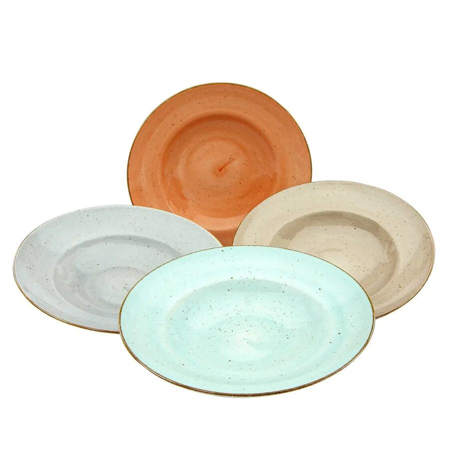 

Тарелка для пасты Creatable Vintage Nature 4 шт.