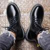 Martin Boots Spring New Casual British Leather Shoes Leather Boots High-top Martin Boots Shoes One