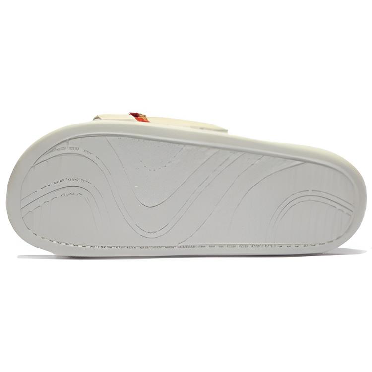 Li Ning Quiet Abrasion Resistant Slide Slippers Women's Eggnog Gray AZSS002-2