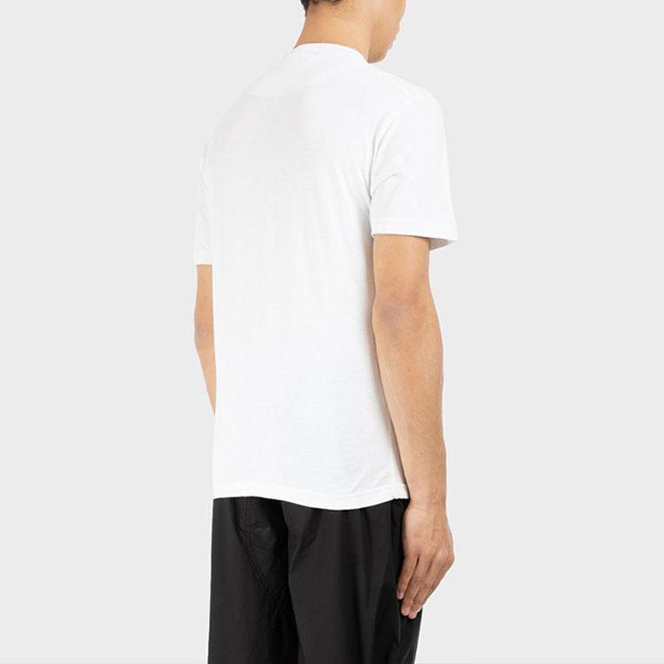 Stone Island Ss22 Solid Color Crew Neck Short Sleeve T-Shirt Men Tops White 761521957-V0003