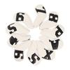 10pcs Set PU Waterproof Golf Club Iron Cover Fine Sewing Process Golf Club Head Protect Case(Black Character White