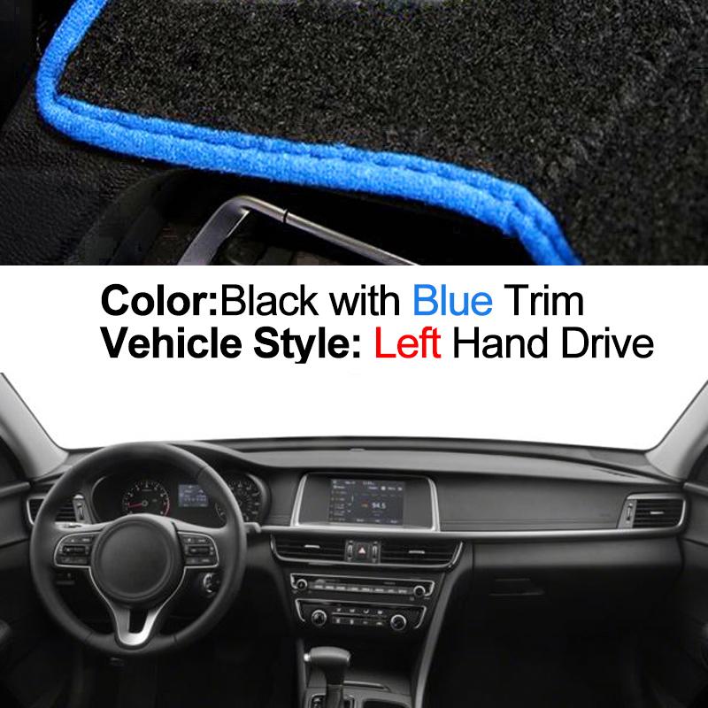 Car Inner Dashboard Cover For KIA Optima K5 JF 2016 - 2020  Auto Dash Mat Carpet Cape Anti-sun Sun shade Dashmat 2017 2018 2019
