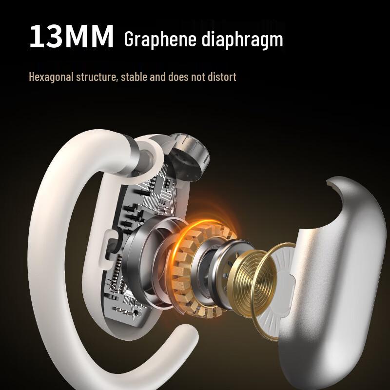 ALittleFlower Wireless Ear-Hook Bluetooth Headphones