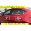 for Mazda CX-5 2012-2016 Accessories Chrome Door Handle CX5 2013 2014 2015 Luxury No Rust Car Sticker Car Styling