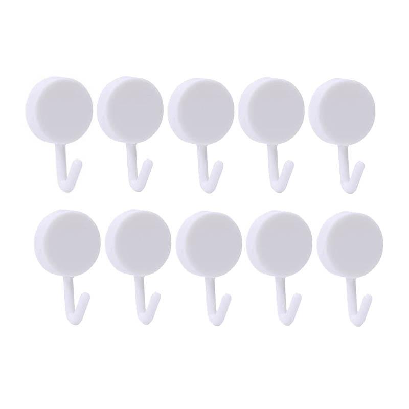 

2025 10 шт. самоклеящиеся настенные крючки для хранения ключей, вешалка для пальто, сумки, двери ванной, кухонные вешалки для полотенец, крючки для домашнего настенного хранения…