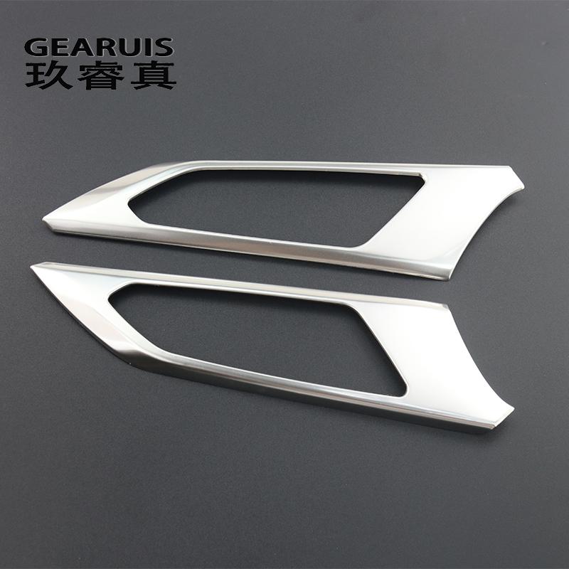 Car Styling Interior Door Handle Bowl Decoration Cover Sticker and Decals Trim For VW Volkswagen Polo   Auto
