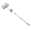Large Metal Chicken Poop Scooper Adjustable Long Handle Telescopic Stainless Steel Chicken Coop Litter Sifting Shovel