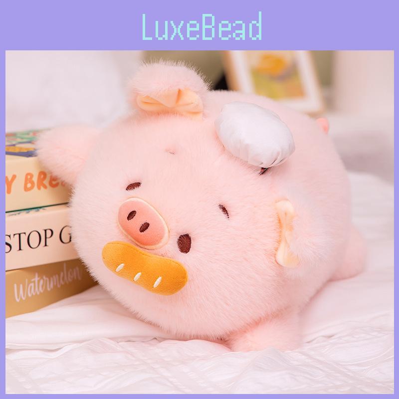 Plush Chef Pig Pillow With Soft Pp Cotton Filling For Kids And Adults