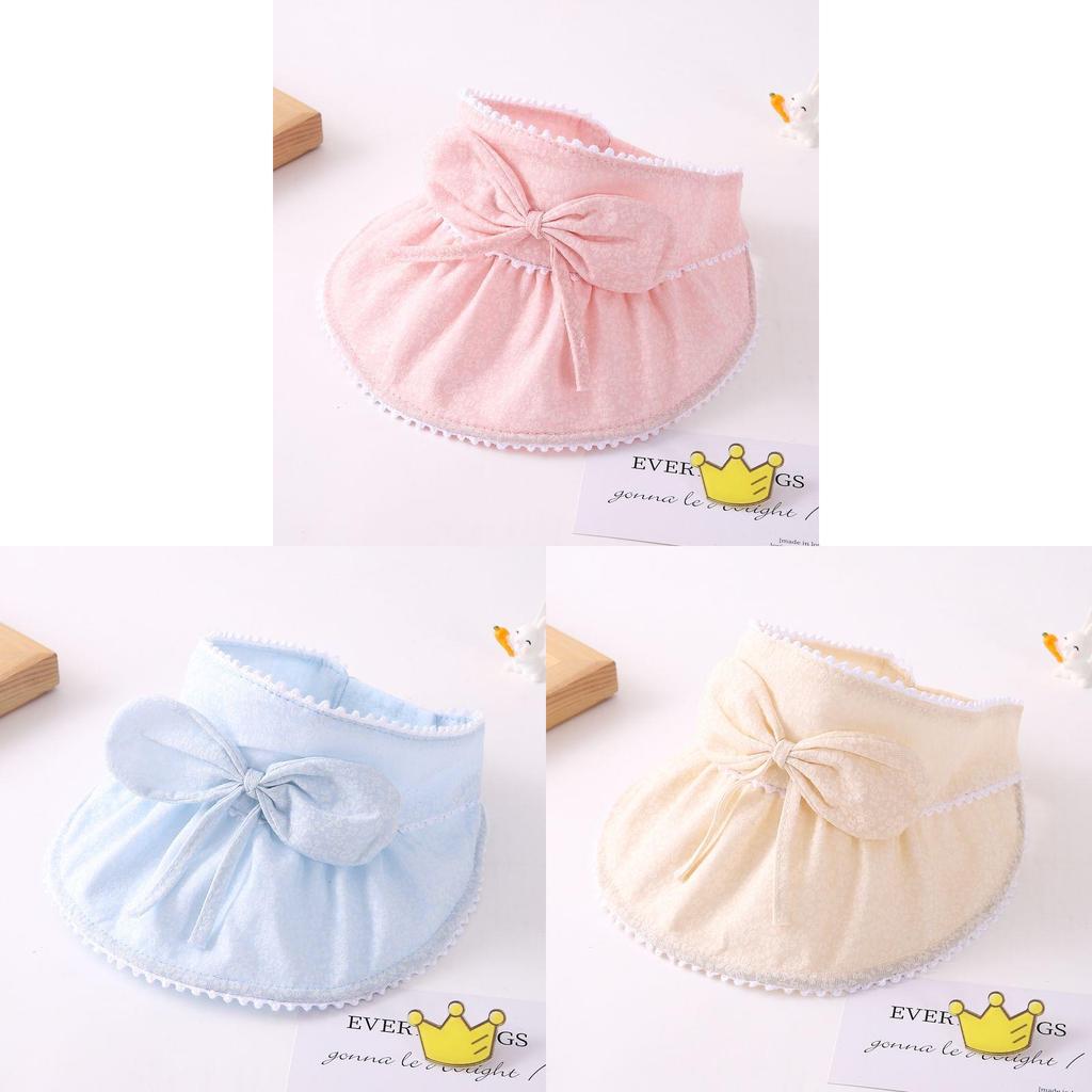 Baby Sun Hat Summer Sun Protection Short Brim With Butterfly Bow For 324 Months