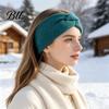 Versatile Winter Ear Warmer Women Headband, Twist Knot Knitted Thick Warm for Cold Weather Warmers, Cozy Head Wrap Autumn Accessories Thermal